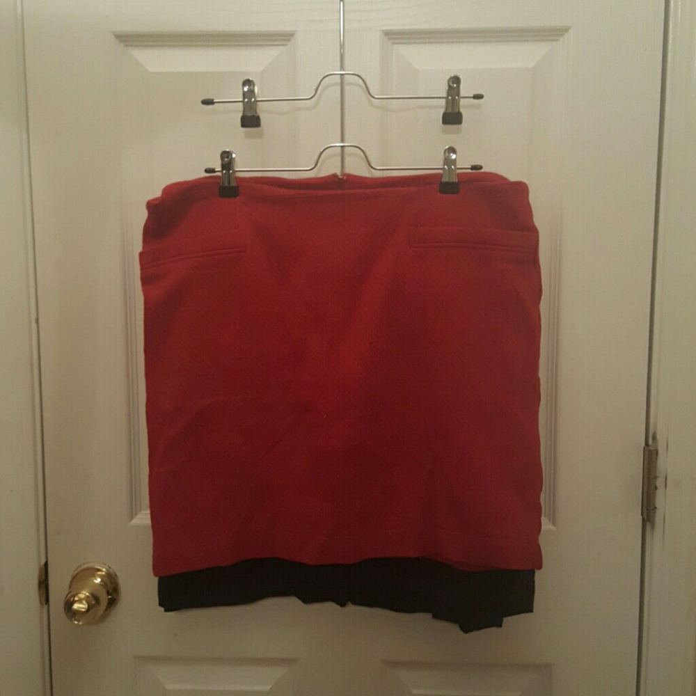 Dark Red skirt